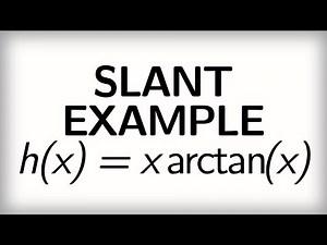6.18 Asymptotes: a hard example