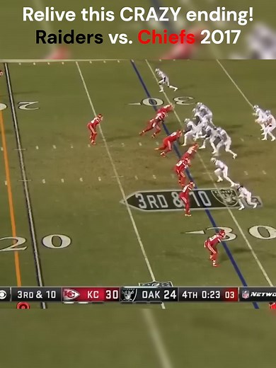 Raiders vs. Chiefs 2017 Classic Game Ending