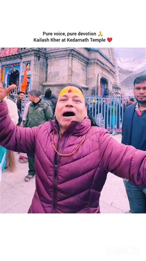 No Autotune Needed | Har Har Mahadev 🙏 #kailashkher #trending #viral #song #harharmahadev #kedarnath