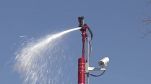 This Michigan-based company is using the FLIR A310 f as part of a remote-controlled fire suppression system to stop fires in dangerous and hazardous locations! Watch: | Teledyne FLIR