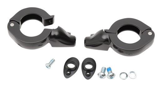 Drag Specialties Fork Mount Turn Signal Clamps
