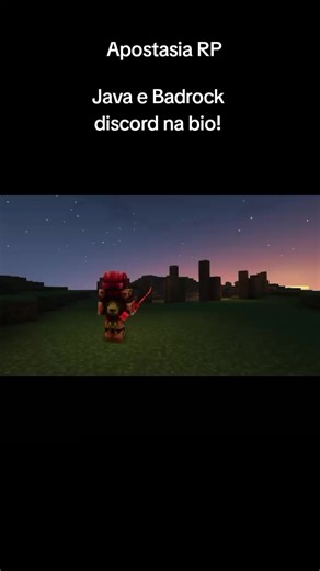 Seja bem vindo a Apostasia RP link na bio! #minecraft #rp #rpg