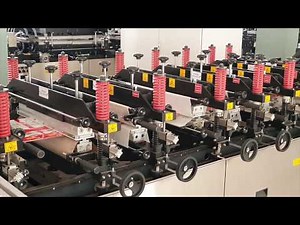 Automatic High Speed Stand Up Pouch Making Machine Model: GS-24 PLUS 200 with CE Mark