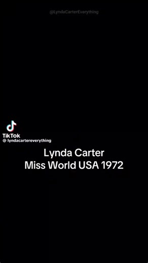 John Andrew Christie-Zapata | Back in 1972 lynda carter was miss world usa #LyndaCarter #MissWorld #missworld1972 #missworldusa | Instagram