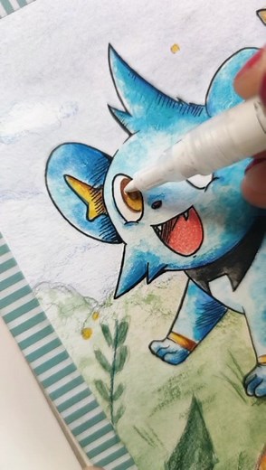 How to Draw Shinx from Pokemon | Step by Step Tutorial