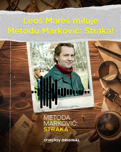 Oneplay on Instagram: "Děkujeme Leošovi Marešovi (@leosmares) za boží referenci na náš seriál Metoda Markovič: Straka v dnešní ranní show na Evropě 2 (@e2cz)! 🙌 Co vy, taky jste z prvního dílu byli tak hotoví, že jste hned po jeho dokoukání volali kamarádům a kolegům z práce? 😀 Dejte nám vědět, jak se vám seriál líbí! Metoda Markovič: Straka – právě teď exkluzivně pouze na Oneplay! ❤️ #oneplaycz #metodamarkovicstraka"