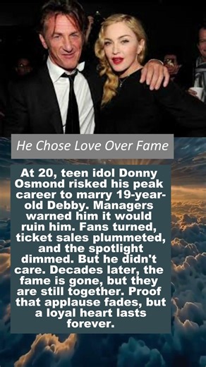 The Teen Idol Who Sacrificed His Career For Love