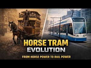 The Complete Evolution of Horse Trams | From Animal Power to Electric Transit