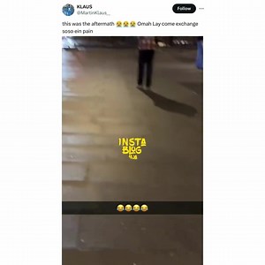 “It was real,” Man whose girlfriend left him to dance with singer Omah Lay at a recent concert in London, U.K. 🎥: @kaicenat | Instablog9ja