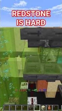 Redstone is Hard #grovecraft #minecraft #mcyt
