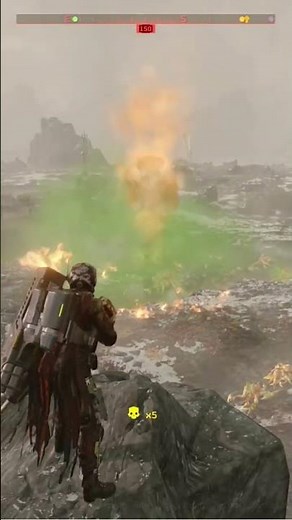 Eruptor/Commando Combo 🔥🔥 #helldivers2 #pcgaming #xbox #ps5