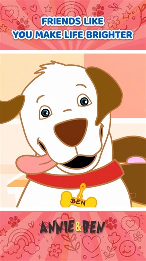 Friends Like Annie and Ben Make Life Brighter 💖 #shorts #foryou #annieandben #hooplakidz