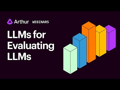 [Webinar] LLMs for Evaluating LLMs