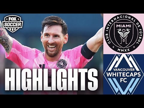 Inter Miami CF vs. Vancouver Whitecaps FC Highlights | 2025 MLS Cup | FOX Soccer