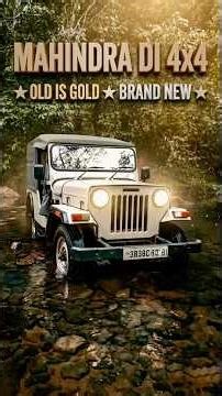 Showroom Condition Mahindra DI 4x4 🔥 #mahindradi #4x4 #offroading #jeeprebuild #vintagemahindra