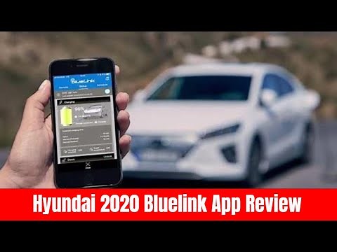 Hyundai Bluelink App Installation and Overview - Ioniq EV 2020