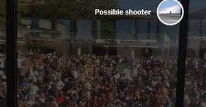 A Video Taken Just After the Shooting Captured Someone on a Nearby Roof