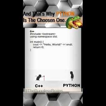 POV: Bro I just wanted Hello World 💀 (C++⚙️📜 vs Python🐍🚀)#coding #shorts #memes