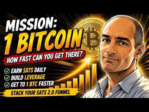 Mission 1 Bitcoin: How Fast Can You Get to One Bitcoin?