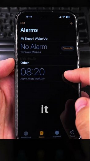 iPhone How to Change Alarm Sound 1
