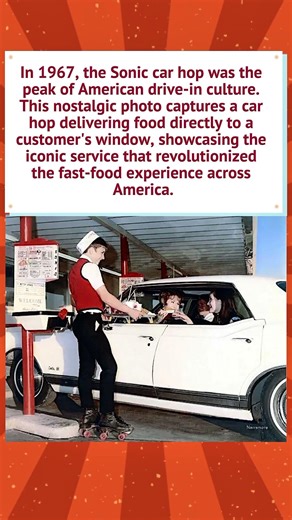 The Iconic Sonic Car Hop (1967) 🍔