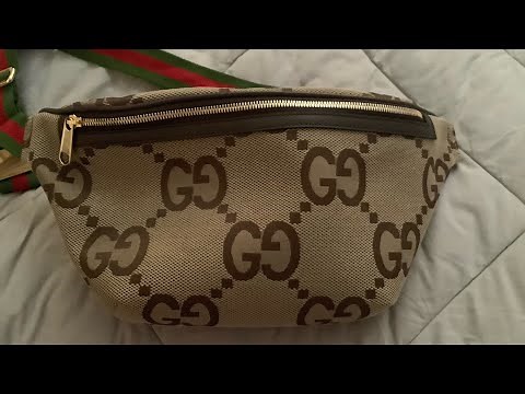 Giant Gucci GG Belt Bag Review & What Fits.