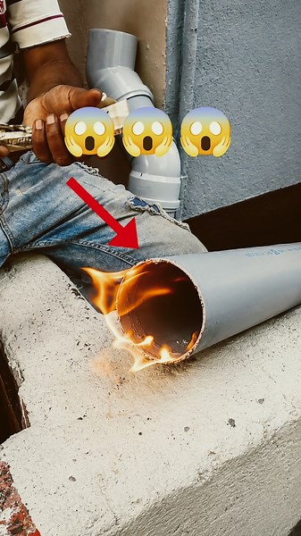How to make a socket in a 4-inch pipe 🔥 plumbing tips 👍#shorts #plumbing #youtubeshorts