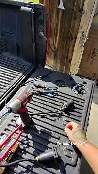 How to properly wire your seven pin connector for your trailer set up part.2 ￼#diy #trailer #haul