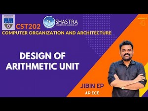 Design of Arithmetic Unit | ALU | COA | CST202| KTU