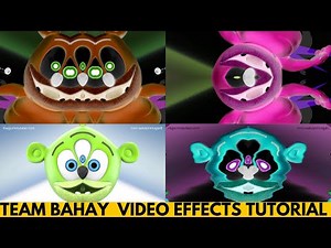 (VIDEO TUTORIAL) 1 MILLION MULTILANGUAGE Gummy Bear Gummibär Song | PRETTY Visual Audio Effects EDIT