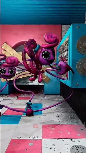 TWO Mommy Long Legs?! 😱 DOUBLE DEATH Scene | Poppy Playtime Chapter 2 #shorts #poppyplaytime