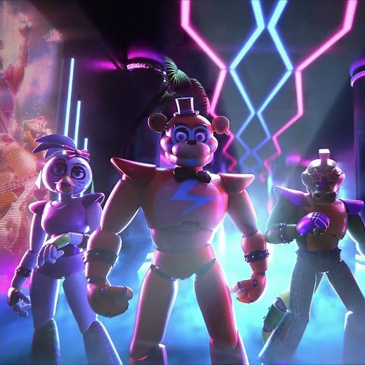 All Glamrock Chica Scenes in FNAF SB Oct 2021 Trailer