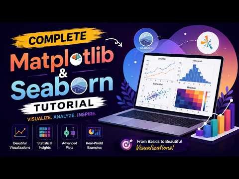 Complete Matplotlib & Seaborn Tutorial for Data Analytics & Data Science
