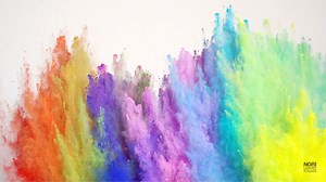 1500FPS Phantom Flex Colorful Powder Explosion