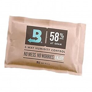 Boveda BV58187 67g 58 Percent RH Long Lasting 2 Way Herbal Humidity Control Pack Protecting Up to 1 Pound