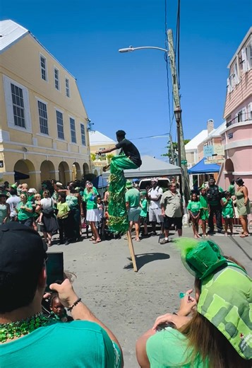 St. Croix Mokojumbies in action 🔥#stpatricksday #stcroix #dance #usvirginislands #parade