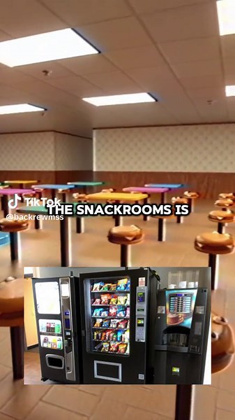 Exploring The Snack Rooms in the Backrooms: Endless Snacks and Drinks