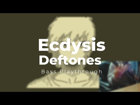 Ecdysis- Deftones bass playthrough