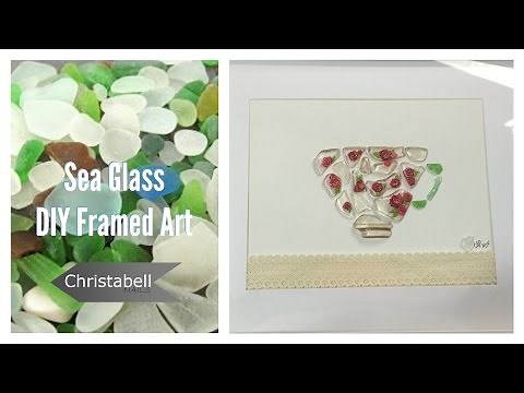 Beach Glass Framed Art - DIY Project