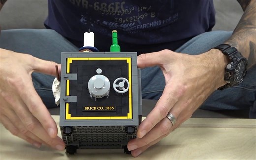 乐高 Bricklink 10k俱乐部众筹套装保险柜 Sheriff's Safe（910016）评测