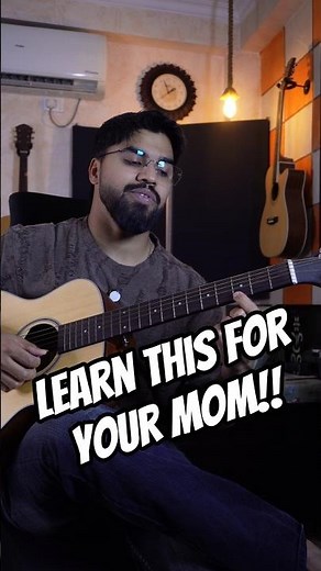 Anyone Can Play This Song for Their Mom ❤️ | Single String Guitar Tutorial
