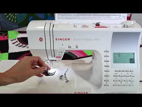 Singer Quantum Stylist 9960 34 Basting Stitch