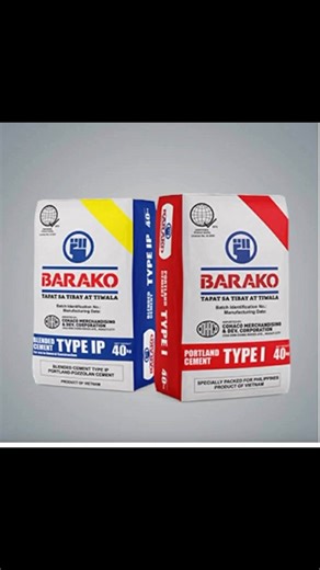Barako Cement is a locally available Portland cement brand known for...