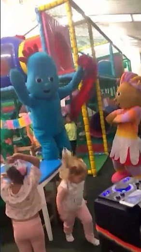 Party Mascots Iggle Piggle and Upsy Daisy