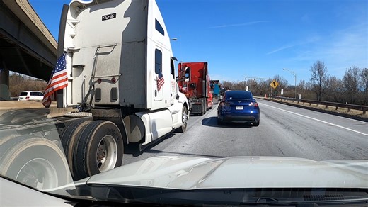Trucker convoy goes onto DC highways adding to gridlock, police block exits into city