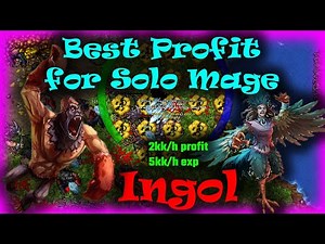 Best Profit for Solo Mage Ever ! Ingol Surface - Tibia 2023