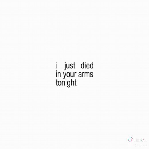 (i just) died in your arms #cuttingcrew #fyp #lyrics #song #lyricsvideo