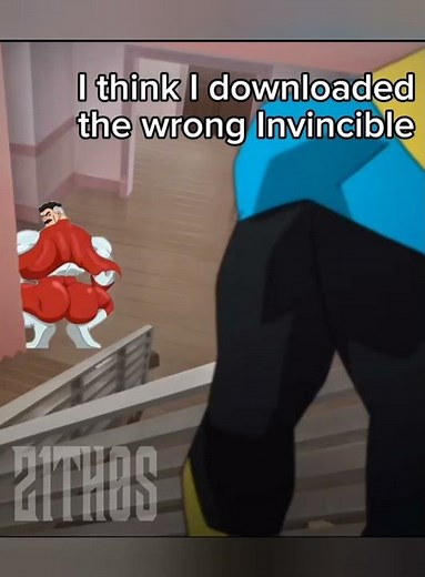 Omni-Man caked up 🤗🎀🥹#omni-man#cakedup#tiktok