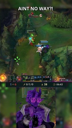 AINT NO WAY #vtuberclips #vtuber #leagueoflegendsclips #leagueoflegends
