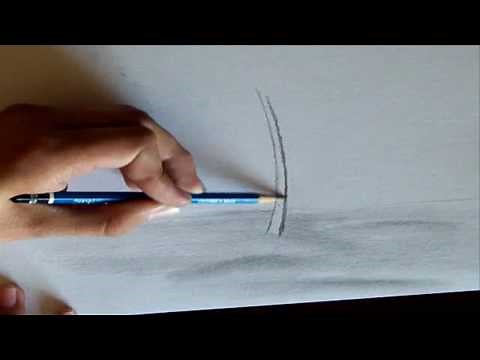 How To Draw A Landscape - Beach Sand